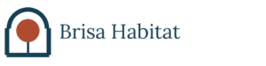 Brisa Habitat · logotipo de agencia ficticia